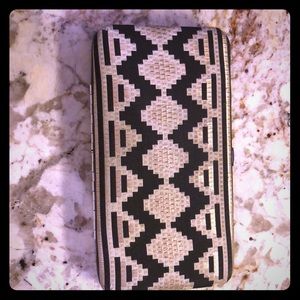 Tribal Print Wallet, Excellent Used Condition